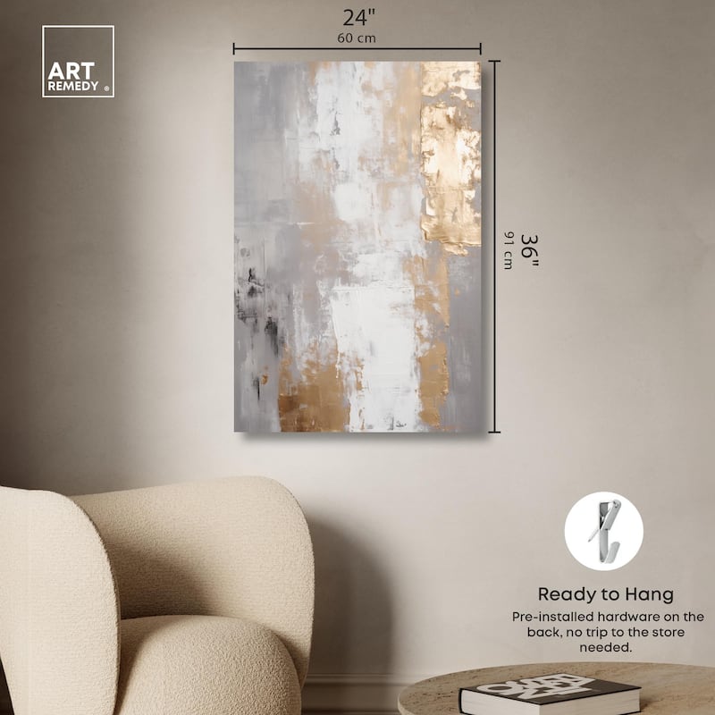 Woven Reminiscence III Canvas by Art Remedy, Gallery Wrapped