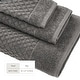 preview thumbnail 112 of 197, Linery & Co. Cotton Diamond Waffle Texture Bath Towels