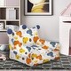 preview thumbnail 9 of 13, High-density Padding Kids Sofa with Armrest and Extra Pilow - 24" x 20" x 22"(L x W x H)