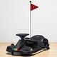 preview thumbnail 1 of 25, 12V Electric Drift Go Kart for Kids with 2 Speeds, Music, Lights & Slow Start, 5 MPH Ride-On Car Toy for Ages 8-12 Black