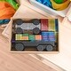 preview thumbnail 3 of 9, Connetix Magnetic Tiles Rainbow Transport Pack, 50 Pieces
