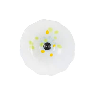 8IN Diameter Viejo Art Glass Wall Décor