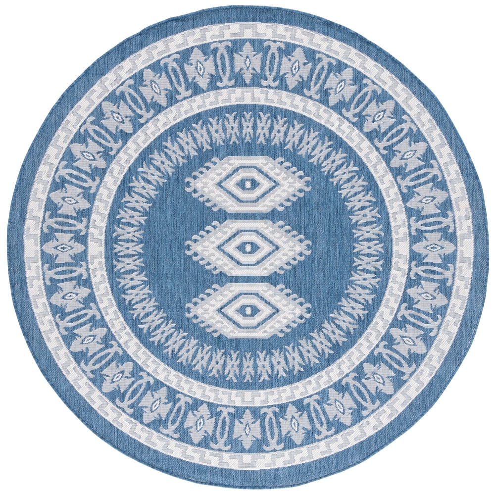 SAFAVIEH Bermuda Onoria Geometric Indoor/Outdoor Waterproof Rug
