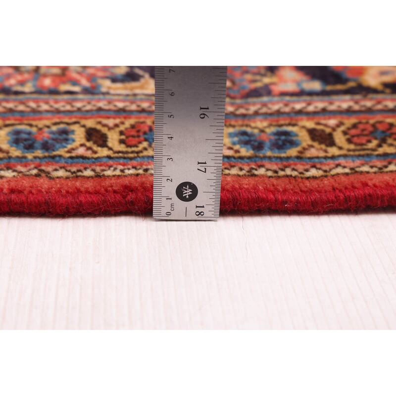 ECARPETGALLERY Hand-knotted Antalya Vintage Dark Copper Wool Rug - 5'7 x 7'1