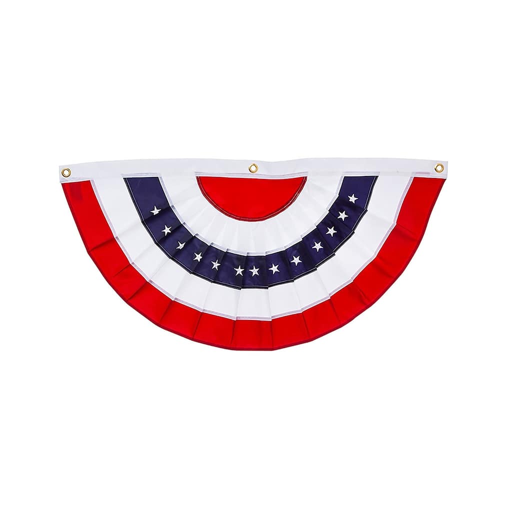 58 in. x 27 in. Patriotic Bunting