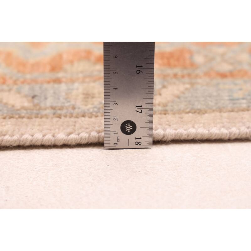 ECARPETGALLERY Hand-knotted Jules Sultane Burnt Orange Wool Rug - 8'0 x 9'10