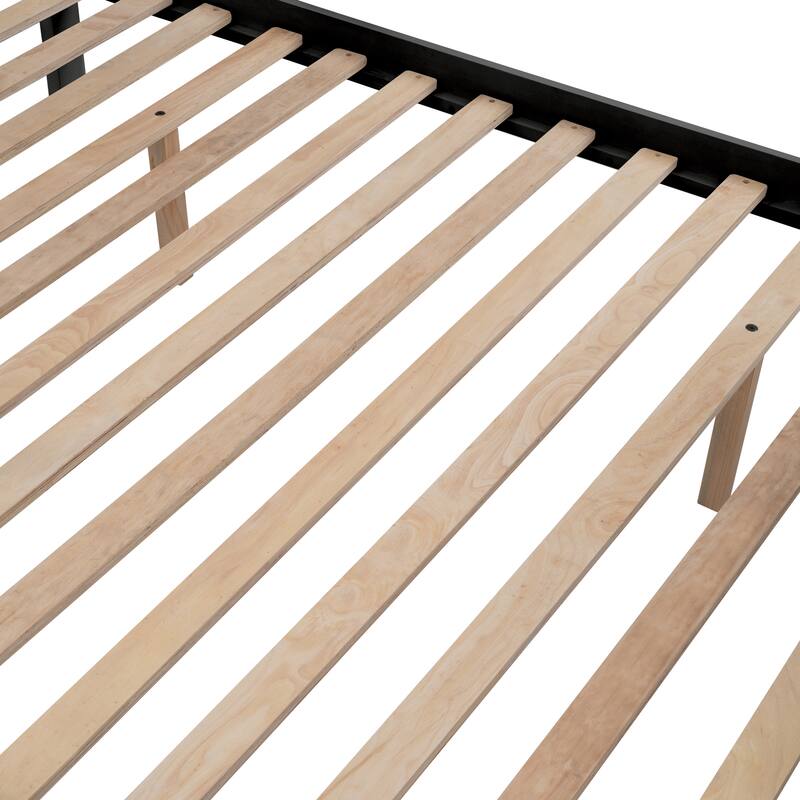 Nestfair Stairway Twin Over Full Bunk Bed with Twin size Trundle