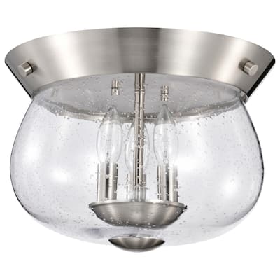 Nuvo Lighting 60/7808 Boliver 3 Light 14" Wide Flush Mount Bowl