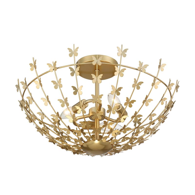 Birch 3-Light Ceiling Light