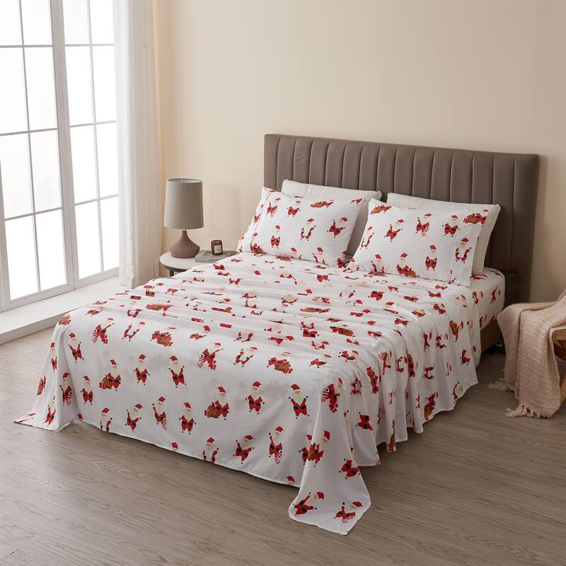 Premium Rustic Lodge Microfiber Sheet Set