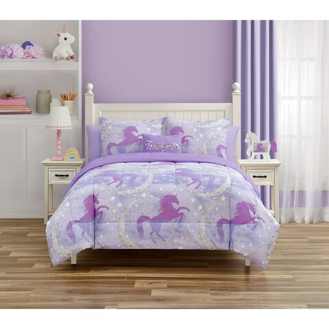Starry Unicorn 5PC Comforter Set