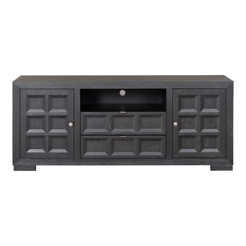 Furniture of America Durem Modern Classic 72-inch Solid Wood TV Stand