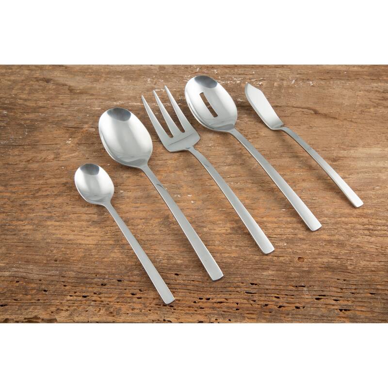 Cambridge Silversmiths Beacon Mirror 45 Piece Flatware Set, Service for Eight - 45 Piece