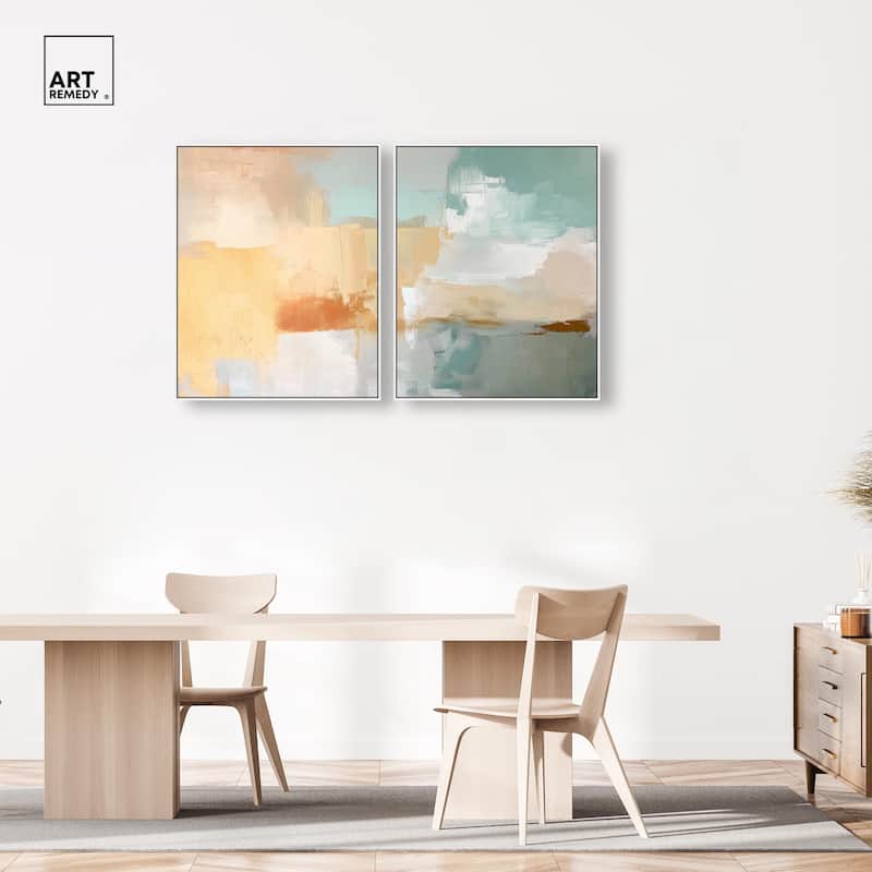 Muted Melody II Canvas Set of 2 by Art Remedy