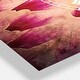 preview thumbnail 3 of 4, Designart 'Smooth White Rose Flower Petals' Cottage 3 Panels Oversized Wall CLock - 36 in. wide x 28 in. high - 3 panels