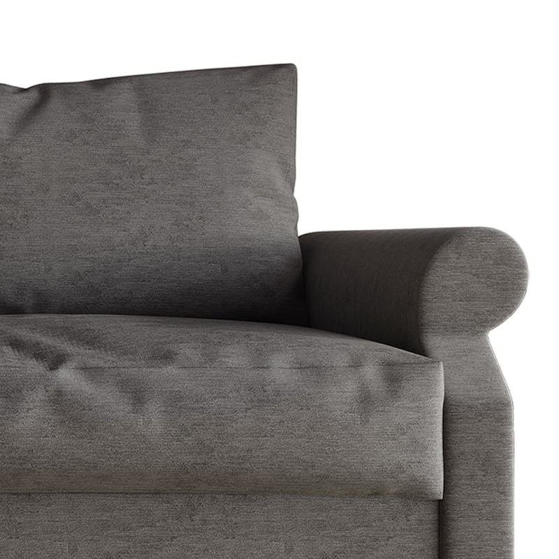 CraftPorch Classic Linen Upholstered 3-Piece Living Room Set