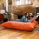 preview thumbnail 9 of 95, Jaxx 5.5' Huge Bean Bag Floor Pillow and Lounger for Adults - Microsuede
