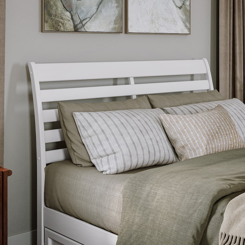 King Size Wood Headboard Southwestern Style Solid Wood Charger Bed Frame Decor