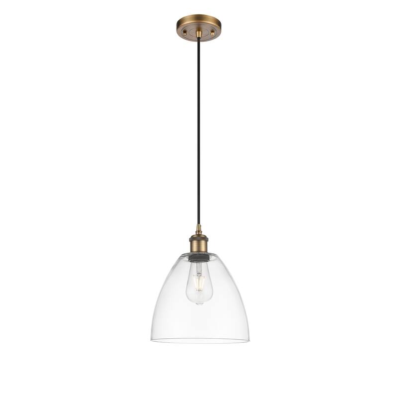 Innovations Lighting Ballston Bristol Glass 1 Light 9" Cord Hung Mini Pendant