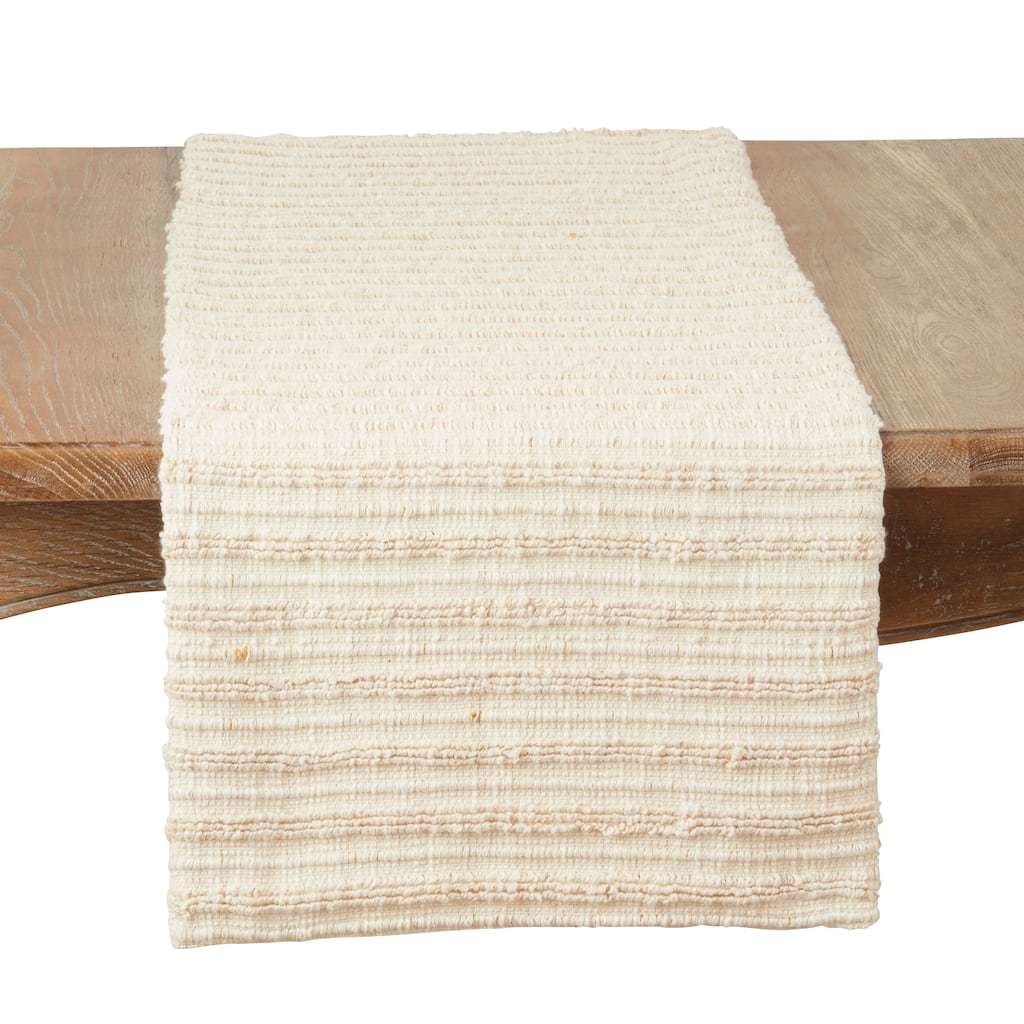 Woven Stripe Table Runner - 16"x72"