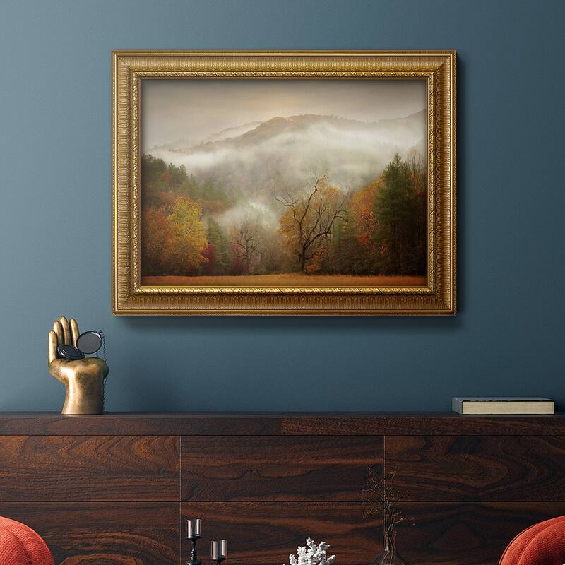 Photography Study Autumn Mist Premium Framed Canvas- Ready to Hang