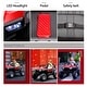 preview thumbnail 17 of 26, 12V Battery Powered Ride-On Car with Remote, 4 Motors, LED Lights, Music, and Safety Features - Ideal Car for Kids Ages 3-6