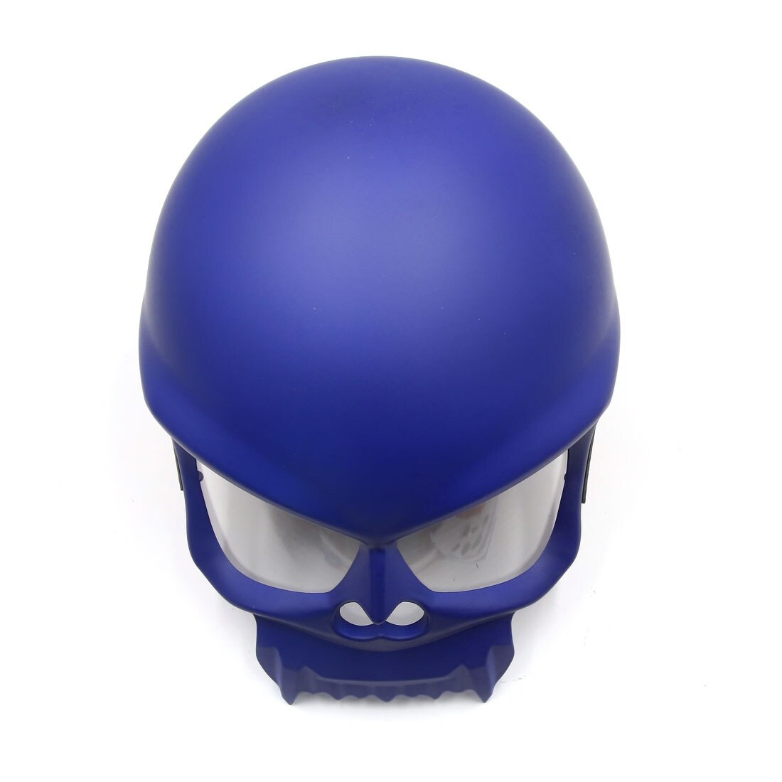 Blue 3D Skull Shaped Helmet Protector Guard for Motorcycle Scooter - Bed  Bath & Beyond - 17577049