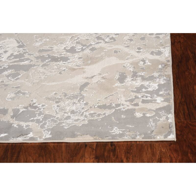Porch & Den Stone Textured High Sheen Area Rug