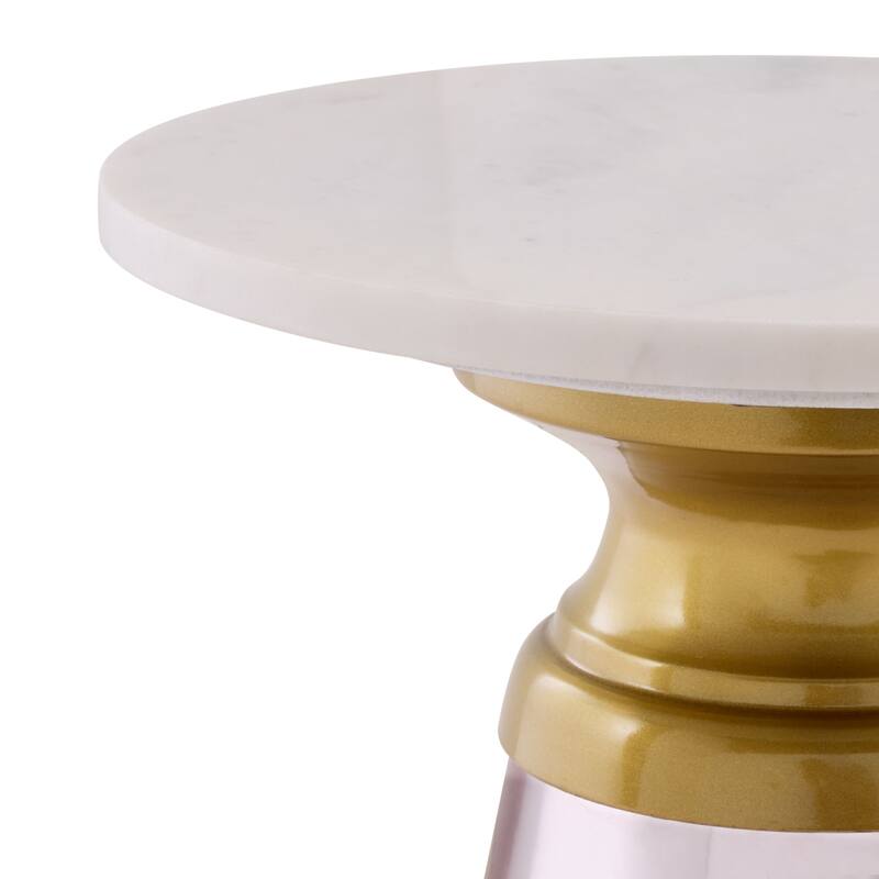 SAFAVIEH Home Guido Side Table - 12"W x 12"D x 18"H