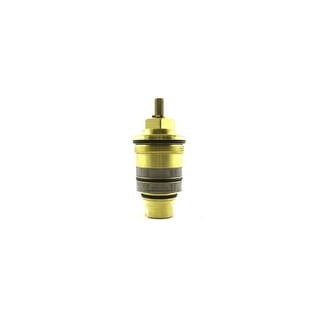 Single-handle constant-temperature valve core with flow control Single-handle constant-temperature valve core with flow control