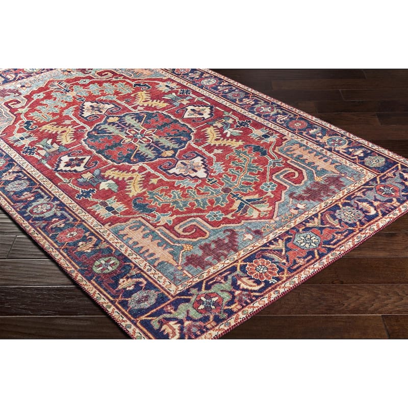Livabliss Iris Traditional Tribal Area Rug