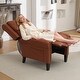 preview thumbnail 47 of 46, HOMYKA Upholstered Chaise Lounge with Nail Trim for Living Room