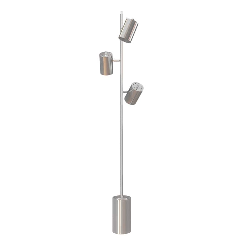INK+IVY Alta 3-Light Metal Floor Lamp