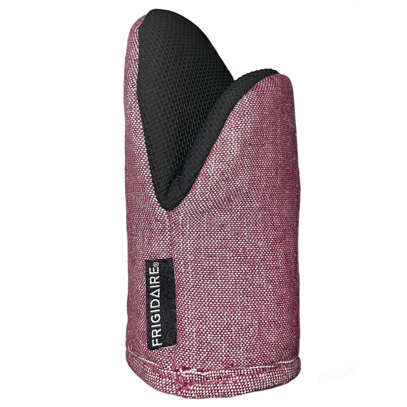 Red Heat Resistant Thick Soft Quilted Lining Kitchen Mini Oven Glove Mitts - 1 pair