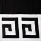 preview thumbnail 4 of 6, Rizzy Home Adair Greek Key Crib Skirt - 26" X 51"