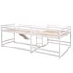 preview thumbnail 10 of 12, 4 Beds In 1 Full And Twin Size L-Shaped Bunk Bed With Slide And Short Ladder,Convertible Beds for Bedroom