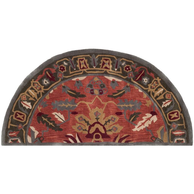 SAFAVIEH Handmade Rodeo Drive Eivor Mid-Century Modern Abstract Wool Rug