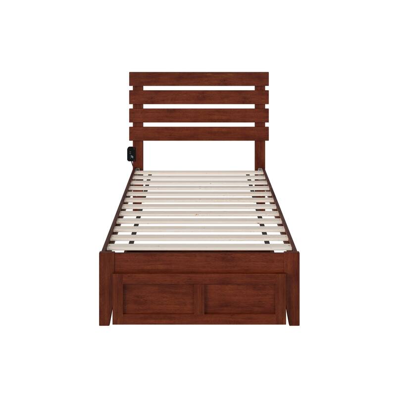 Oxford Platform Bed with Foot Drawer