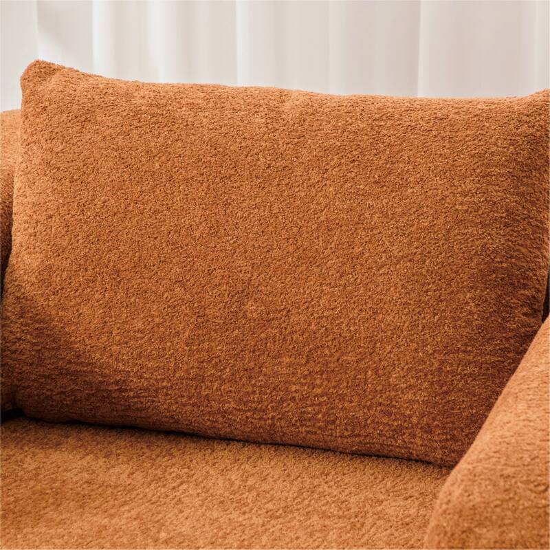 40"W Single Foldable Sofa Bed Equipped with Armrest and Backrest