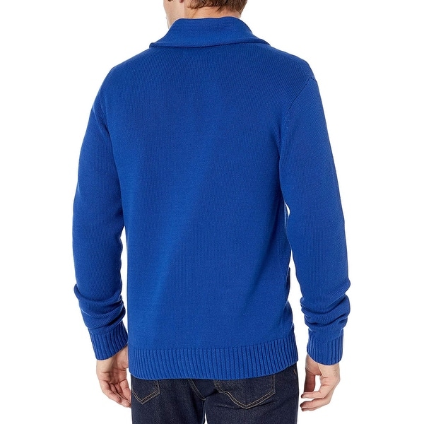 Felpa Uomo Soft Cotton Shawl Pullover Sweater Goodthreads