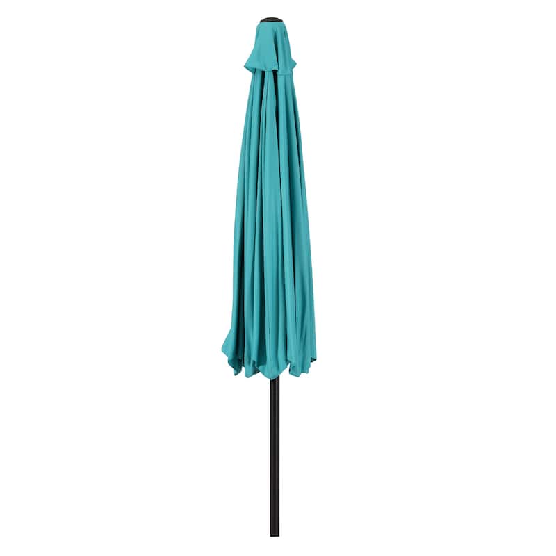 Holme 9-foot Steel Market Patio Umbrella with Tilt-and-Crank