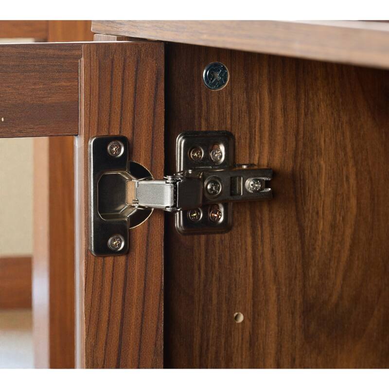 Vintage Dome Cabinet with Arched Design, Large Storage Display Cabinet with Adjustable Shelves for Living Room