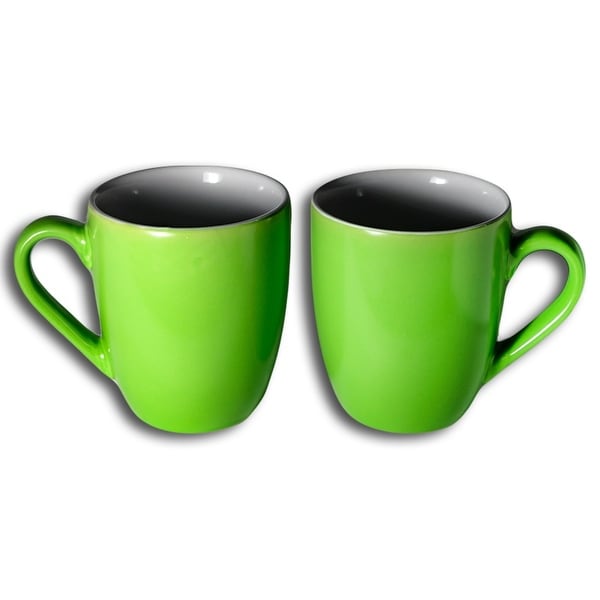 Homvare Coffee Mug, Tea Cup for Office and Home Suitable for Both Hot and Cold Beverage - 2-Pack