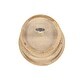 preview thumbnail 3 of 4, Light Brown Washed Wood 3 Tier Farmhouse Round Server Display Tray - 17 x 17 x 24Round