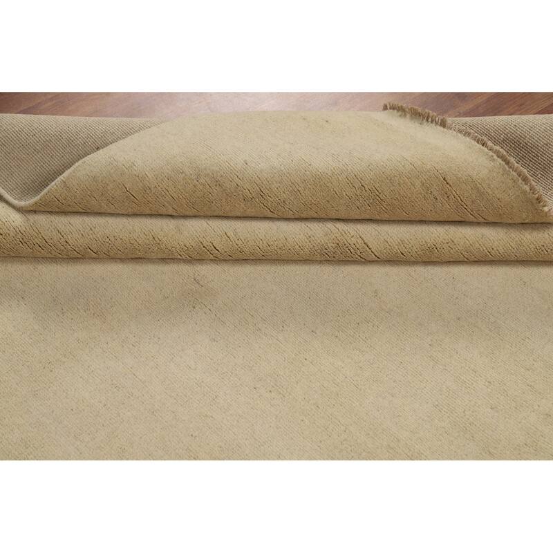 Modern Gabbeh Oriental Area Rug Handmade Wool Carpet - 6'6"x 9'9"