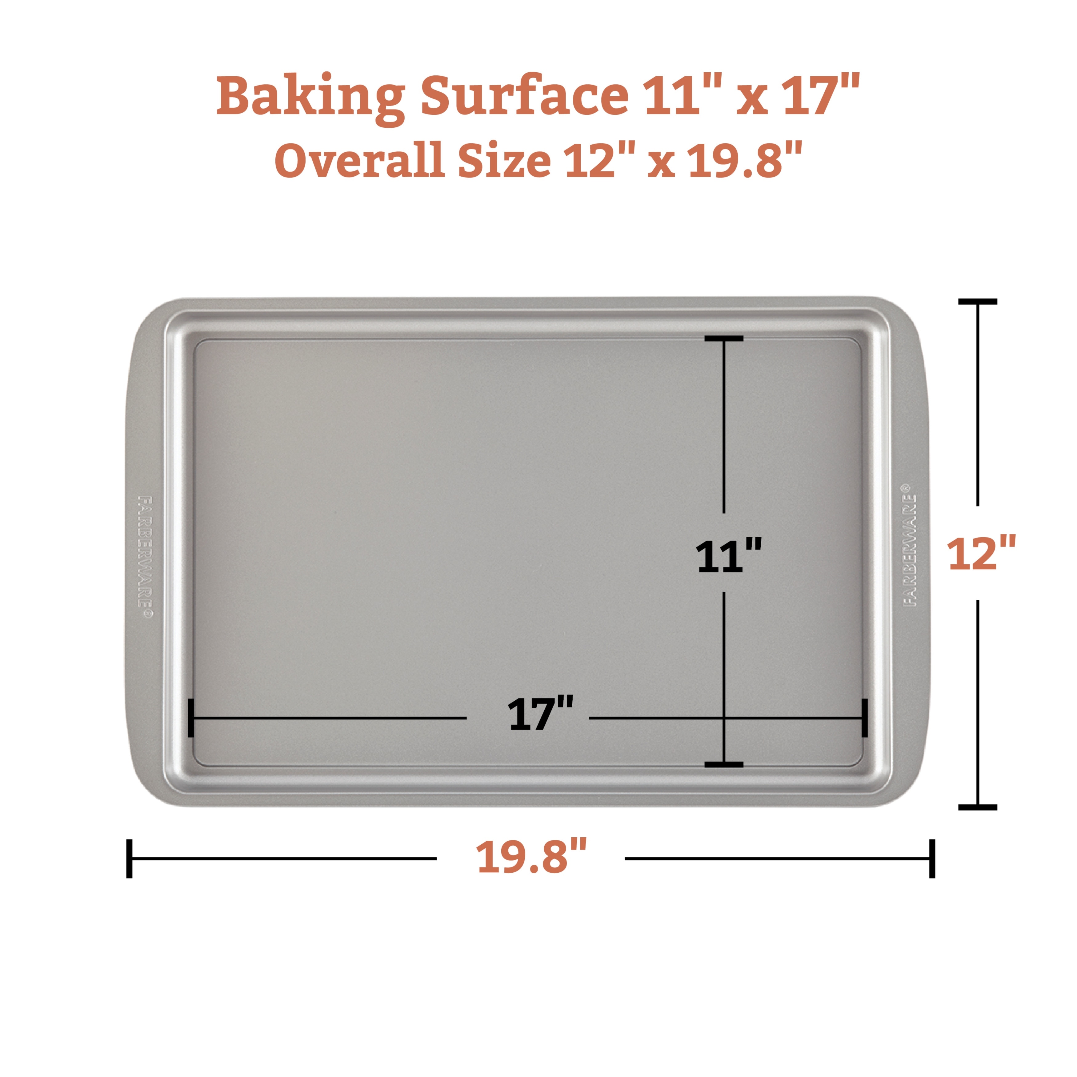 Farberware Insulated Nonstick Bakeware 15 1/2-inch Light Grey Round Pizza  Pan - Bed Bath & Beyond - 7469183
