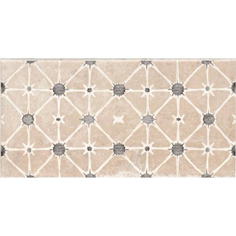 Arcilla Decor 6x12 Satin Porcelain Patterned Tile - Floor, Wall, Backsplash