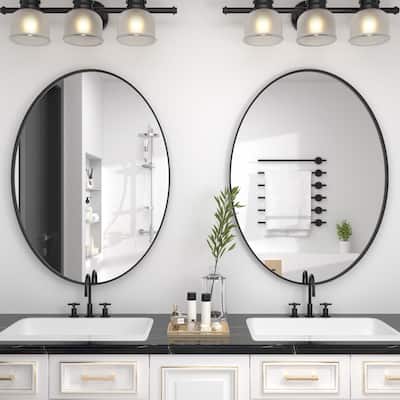 Modern Wall Mirrors Bedroom Mirrors Vanity Mirror with Iron Framed(1 Piece）