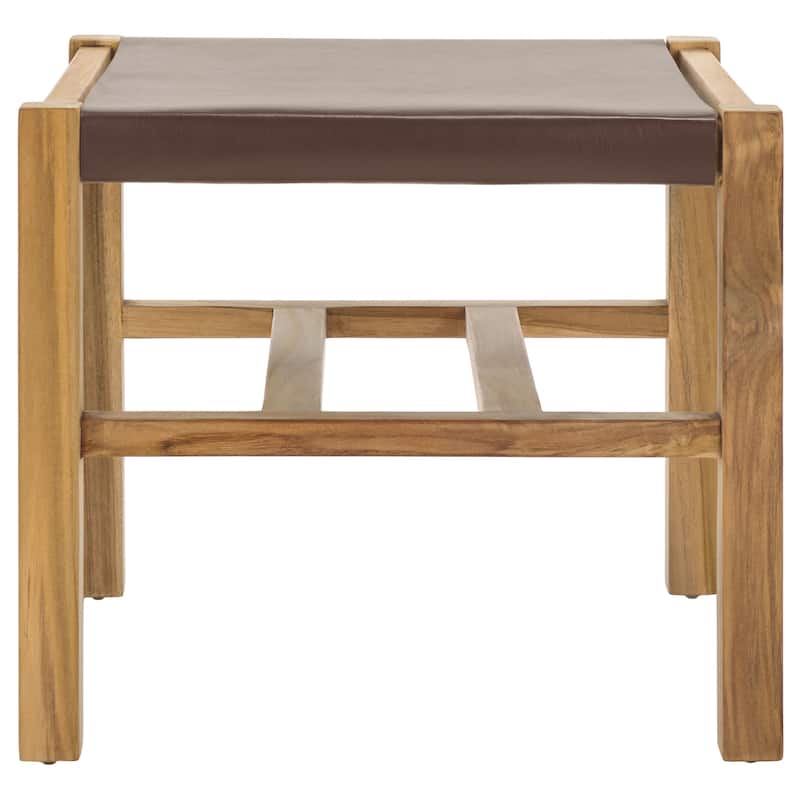 SAFAVIEH Solana Ottoman (Fully Assembled)