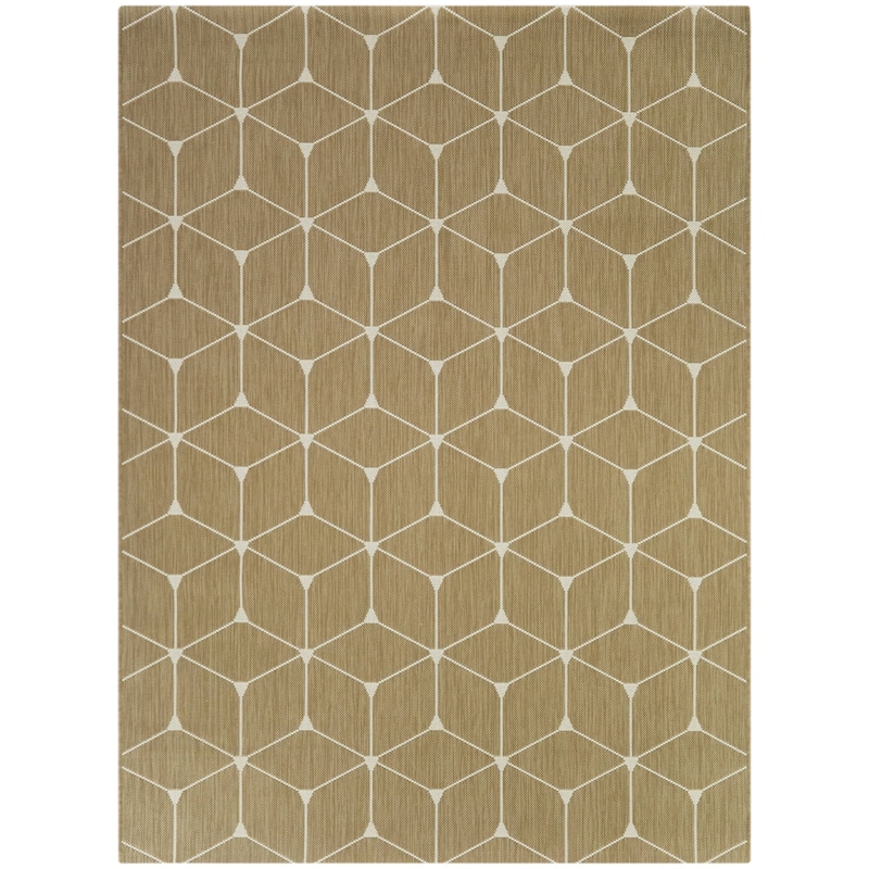 Macsen Geometric Indoor/Outdoor Area Rug